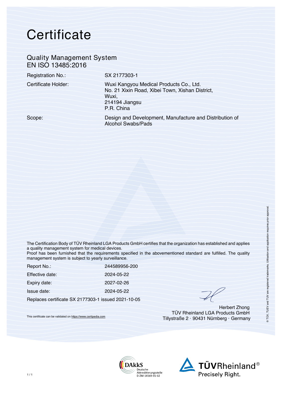 EN ISO 13485:2016