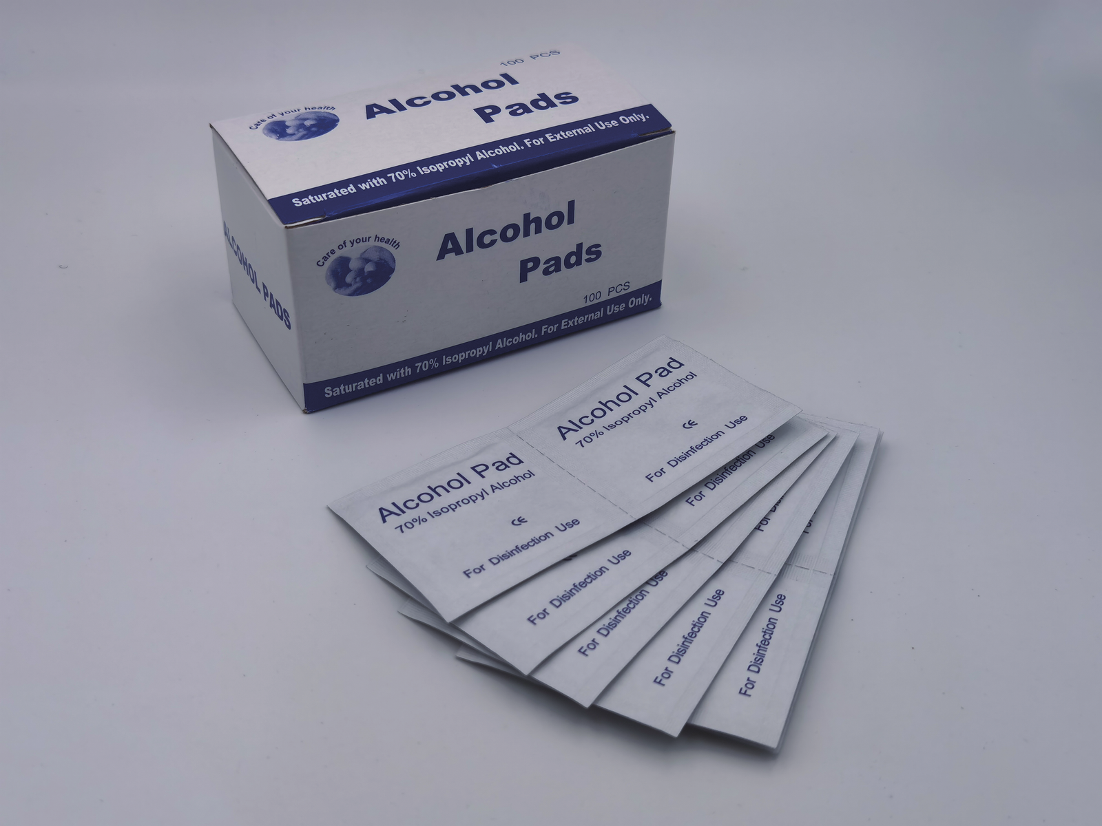 Reviewing alcohol pad sizes and packing